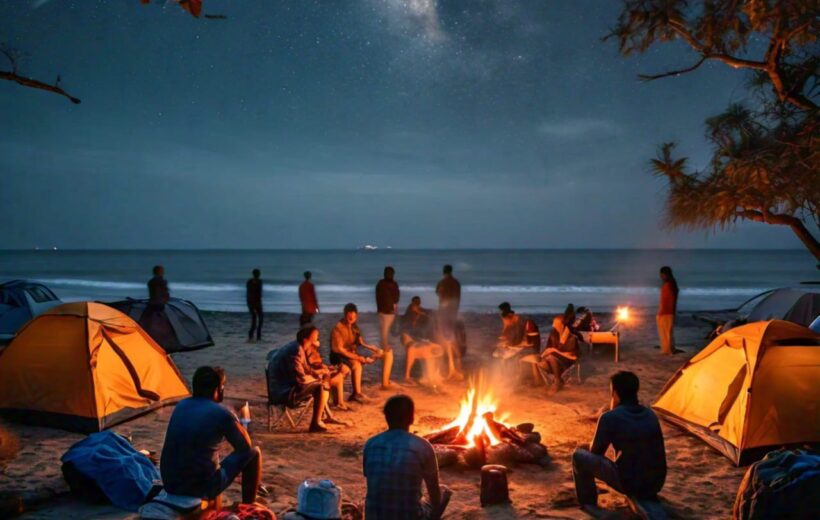 Beach Camping Experience